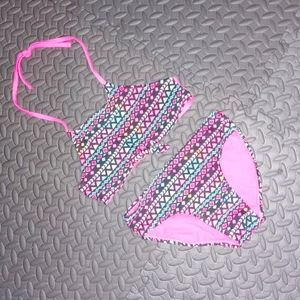 SO girls 2 PC swim suit sz 10